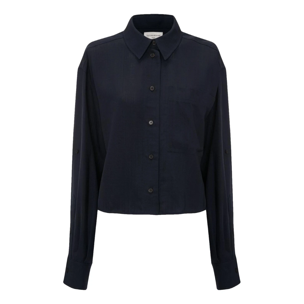 Pre-owned Victoria Beckham Shirt In Navy