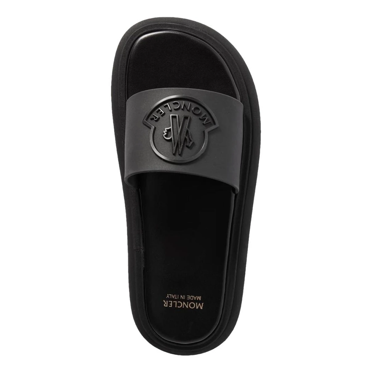 Pre-owned Moncler Flats In Black