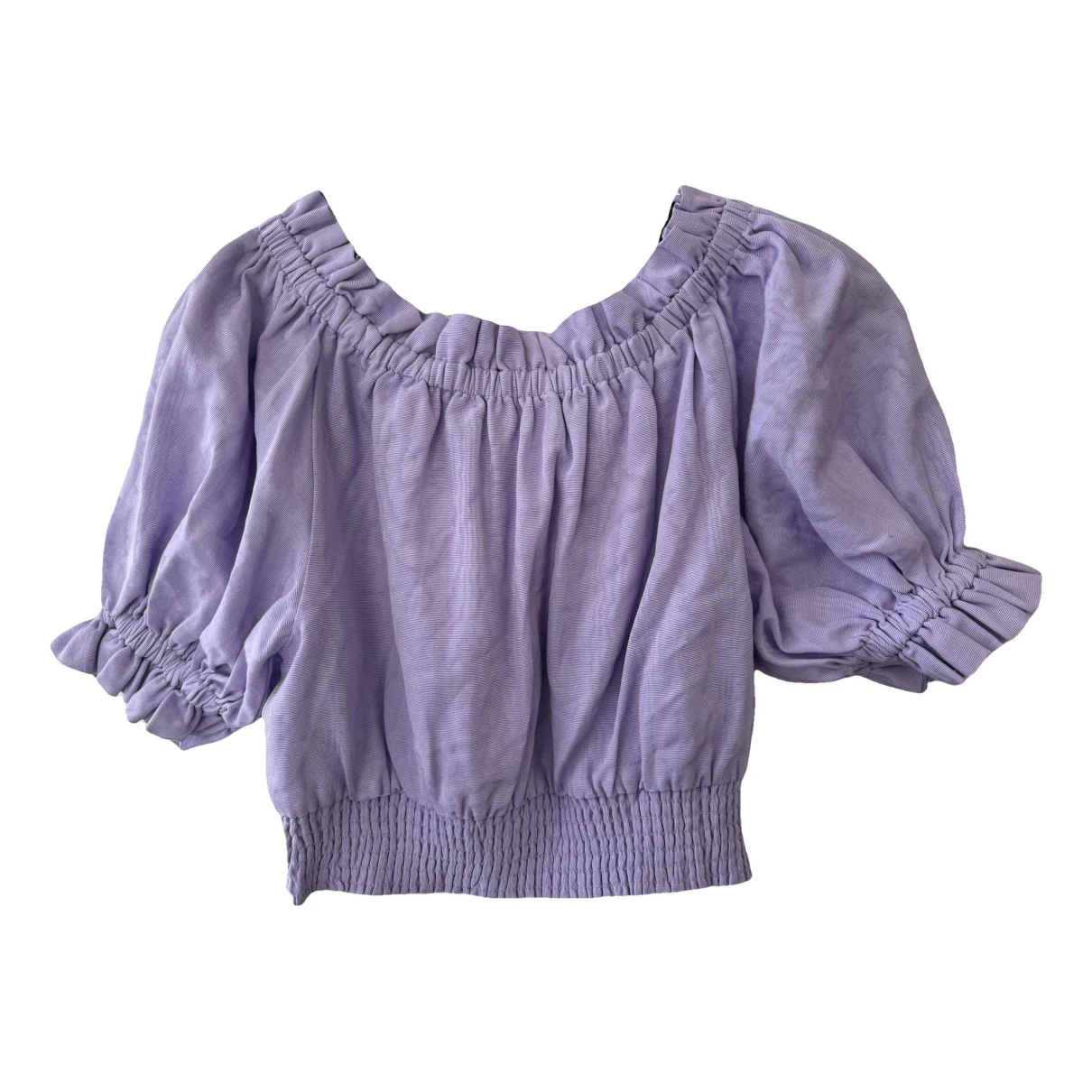 Pre-owned Alice And Olivia Blouse In Purple