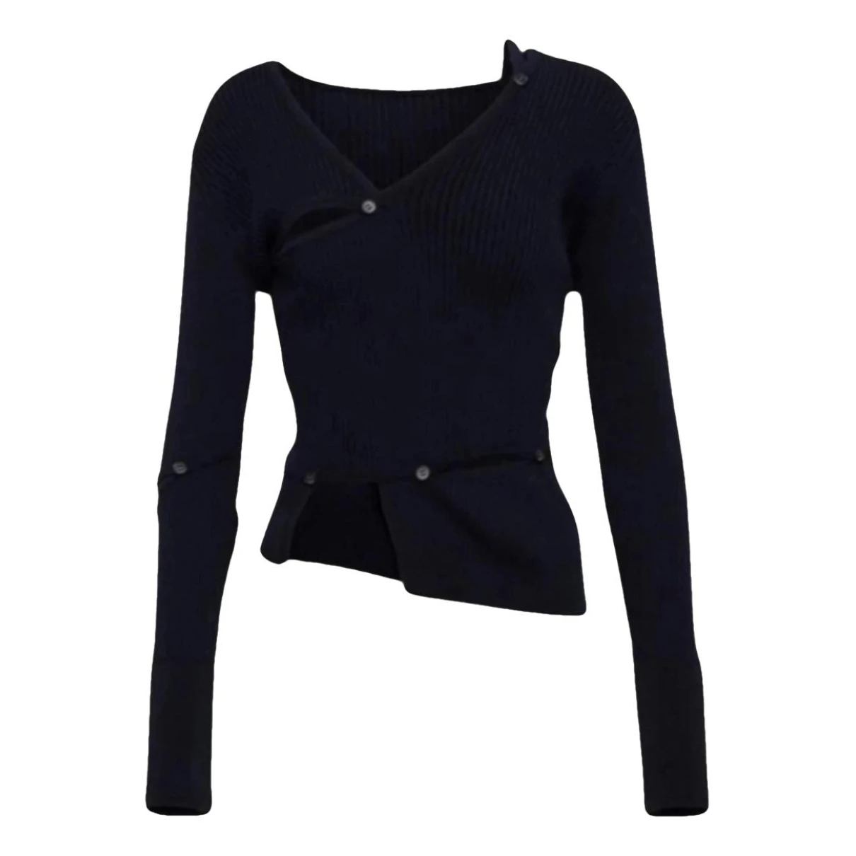 Pre-owned Jacquemus Cardigan In Navy