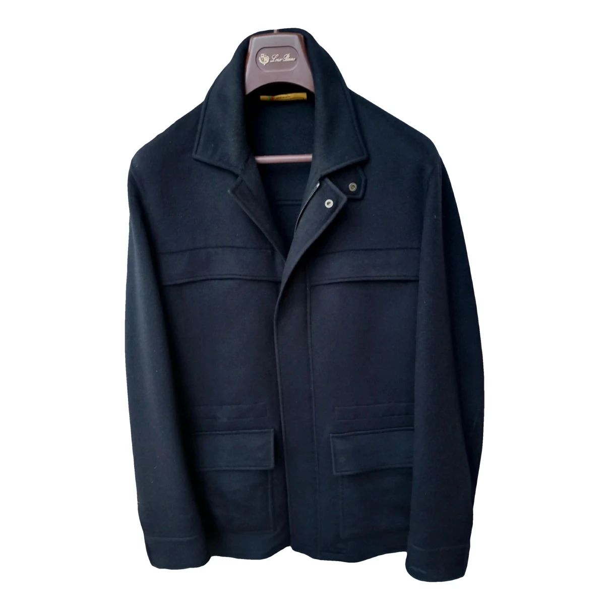 Pre-owned Loro Piana Cashmere Jacket In Navy