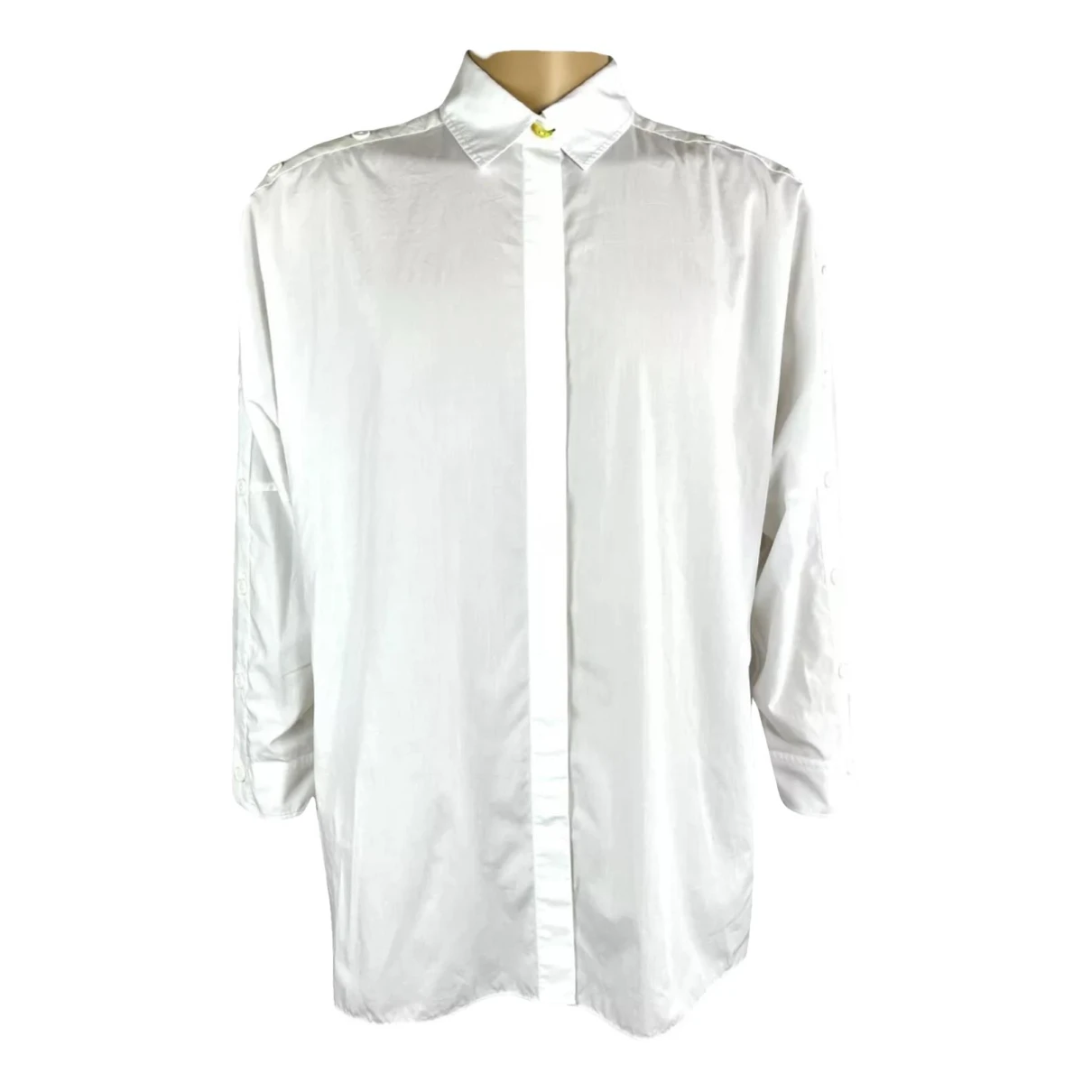 Pre-owned Marc Cain Shirt In White