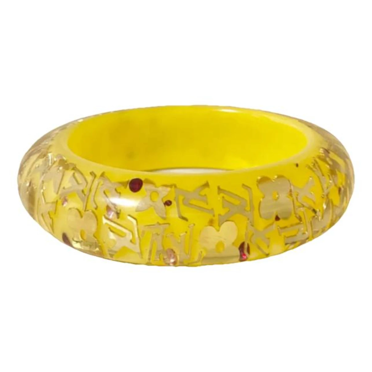 Pre-owned Louis Vuitton Inclusion Bracelet In Yellow