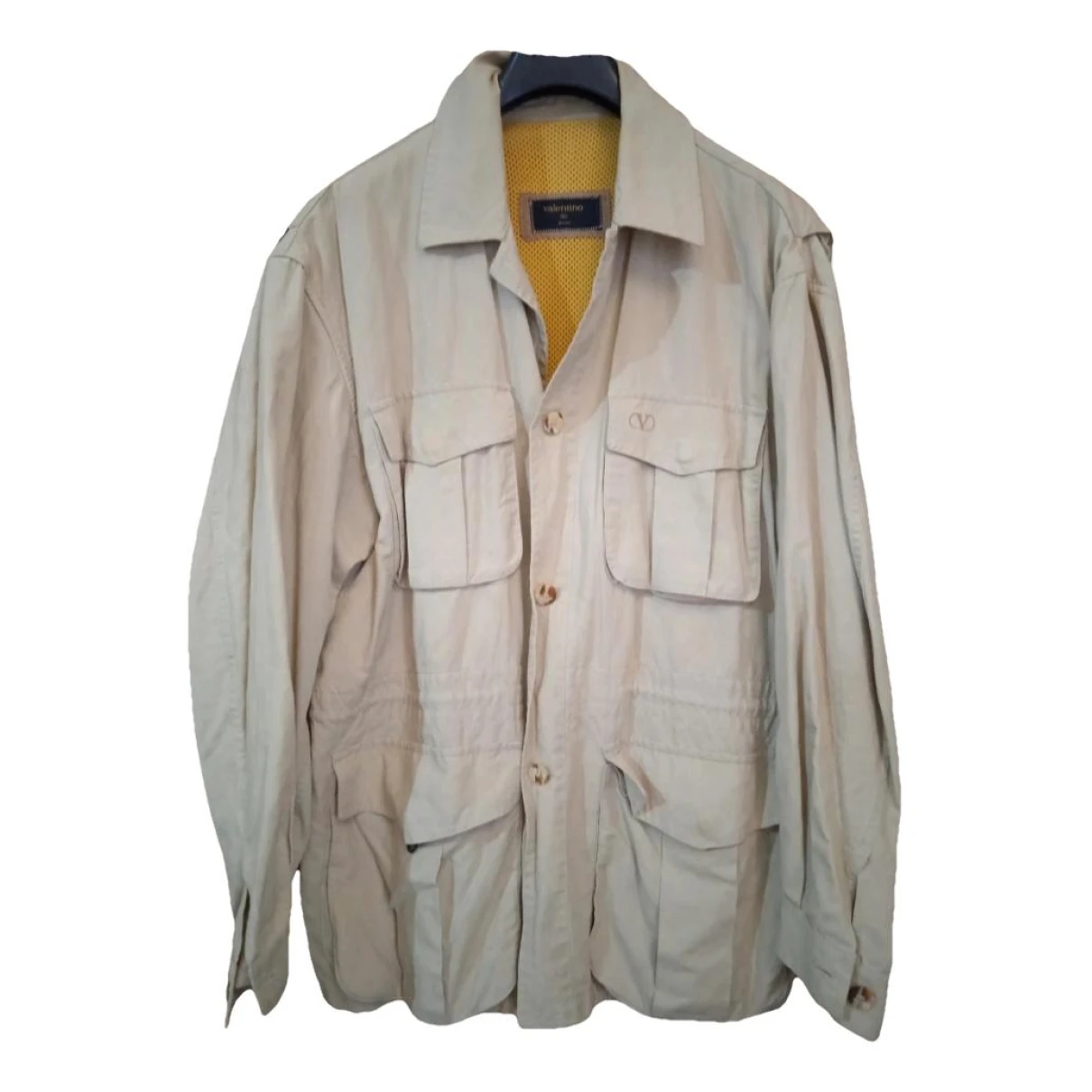 Pre-owned Valentino Vest In Beige
