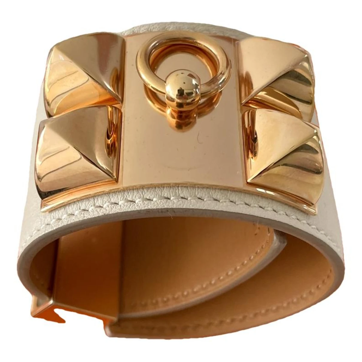 jewellery Hermès bracelets Collier de chien for Female Leather. Used condition