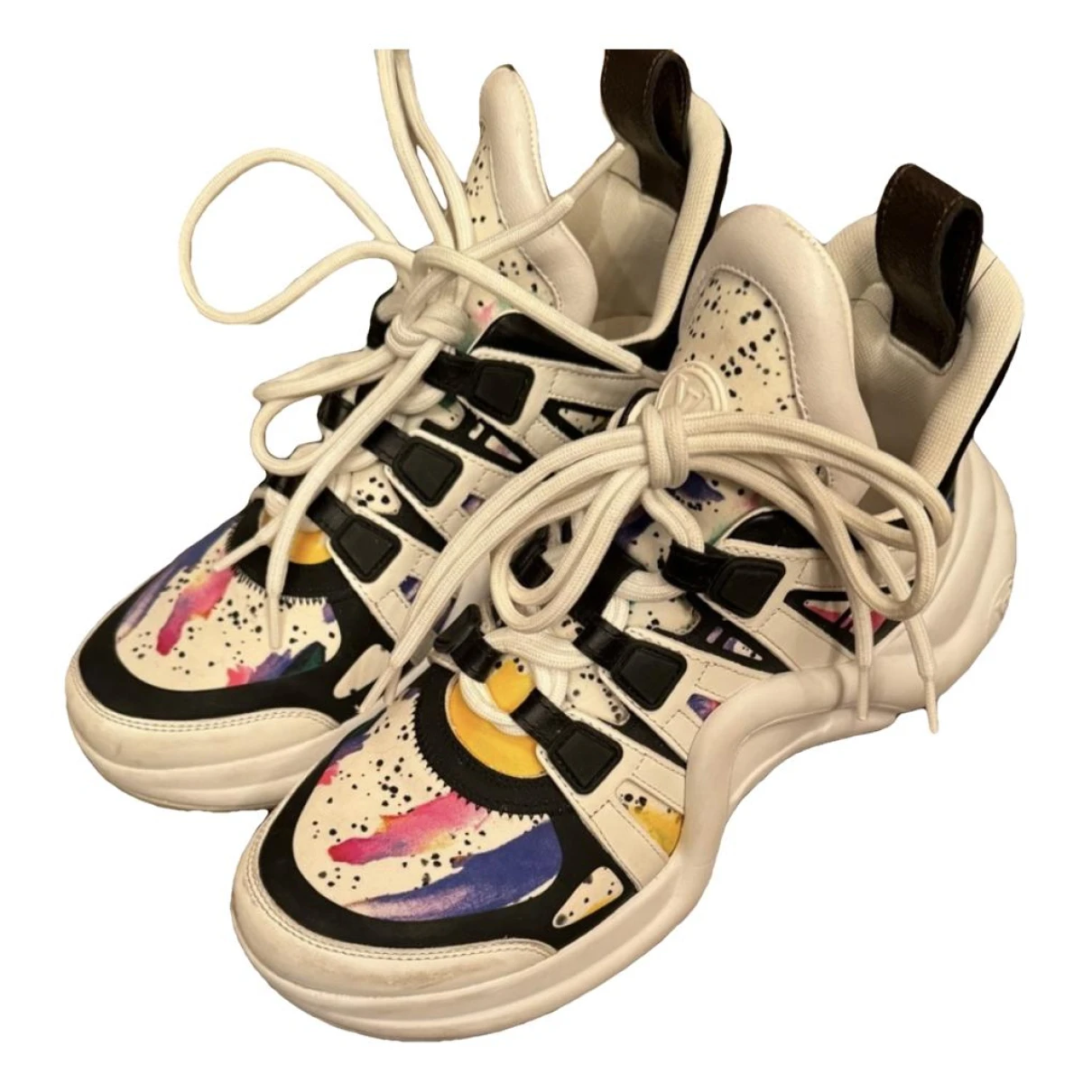 Pre-owned Louis Vuitton Archlight Leather Trainers In Multicolour