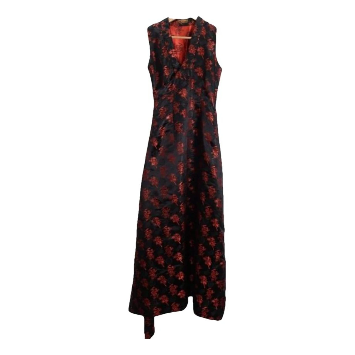 Pre-owned Brooks Brothers Maxi Dress In Red