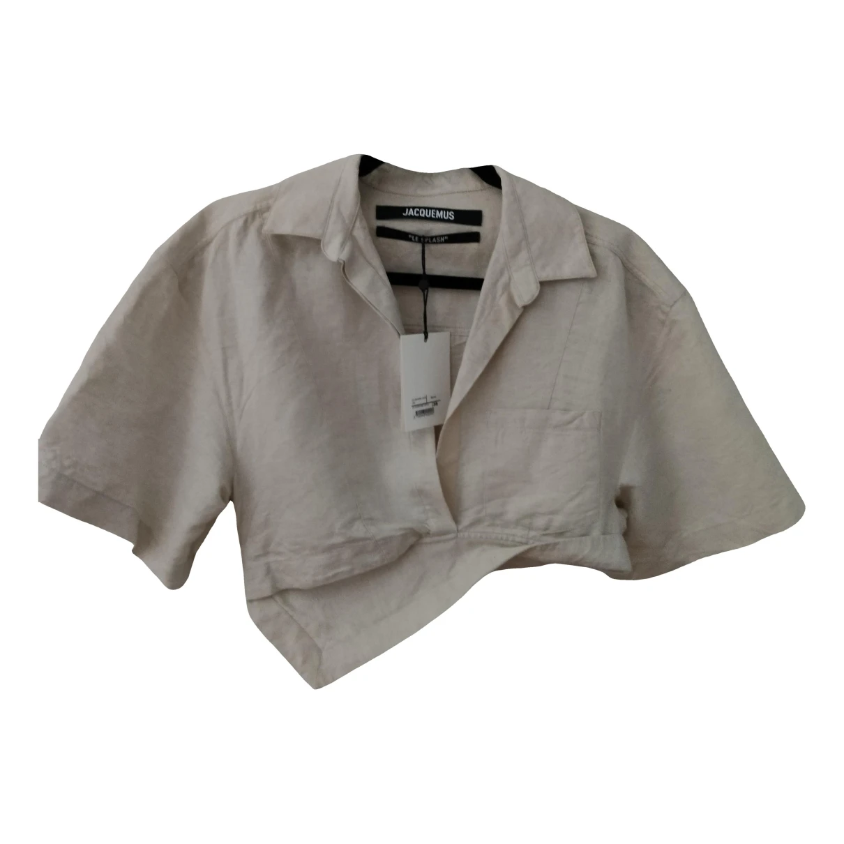 Pre-owned Jacquemus Linen Shirt In Beige