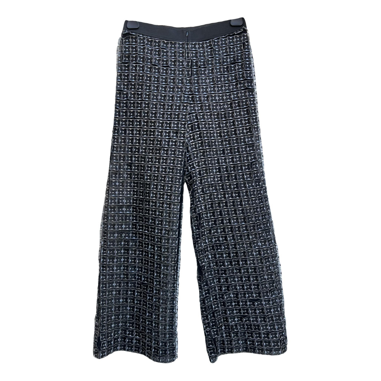 Pre-owned Louis Vuitton Silk Trousers In Other