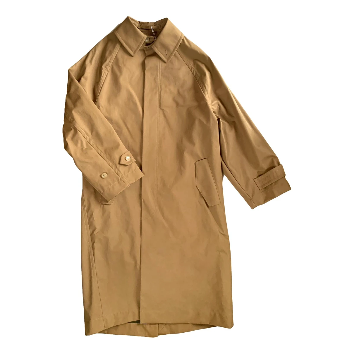 Pre-owned Hed Mayner Trenchcoat In Camel