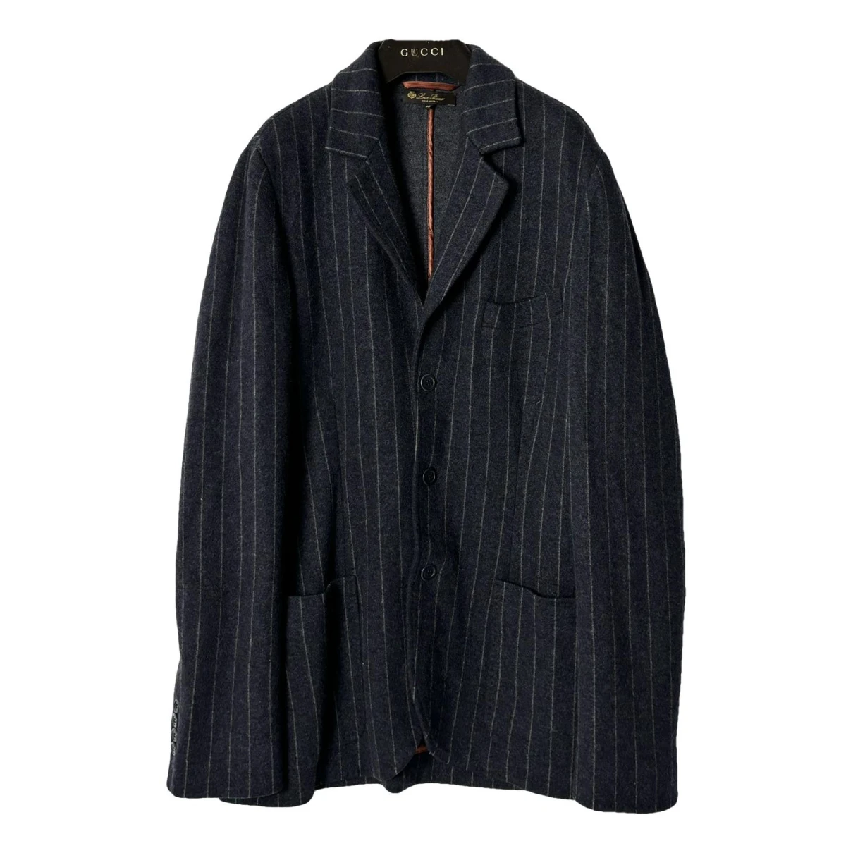 Pre-owned Loro Piana Cashmere Jacket In Navy