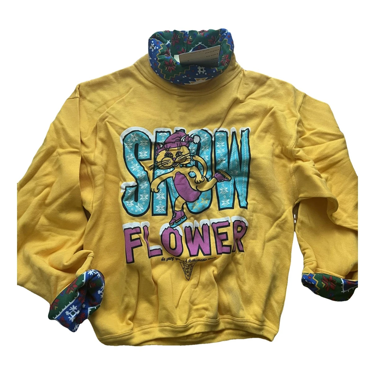 Pre-owned Supreme Sweatshirt In Yellow