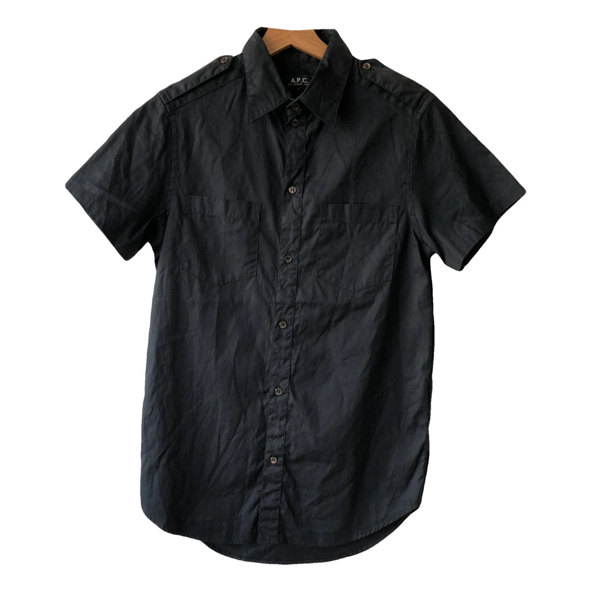 Pre-owned Apc Shirt In Black