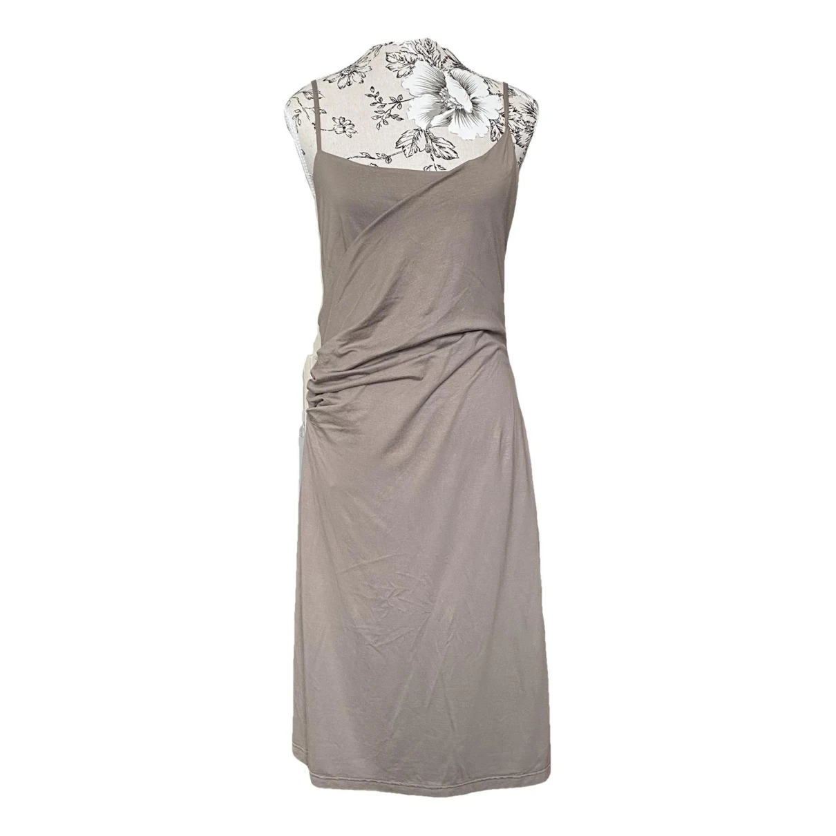 Pre-owned Wolford Mid-length Dress In Beige