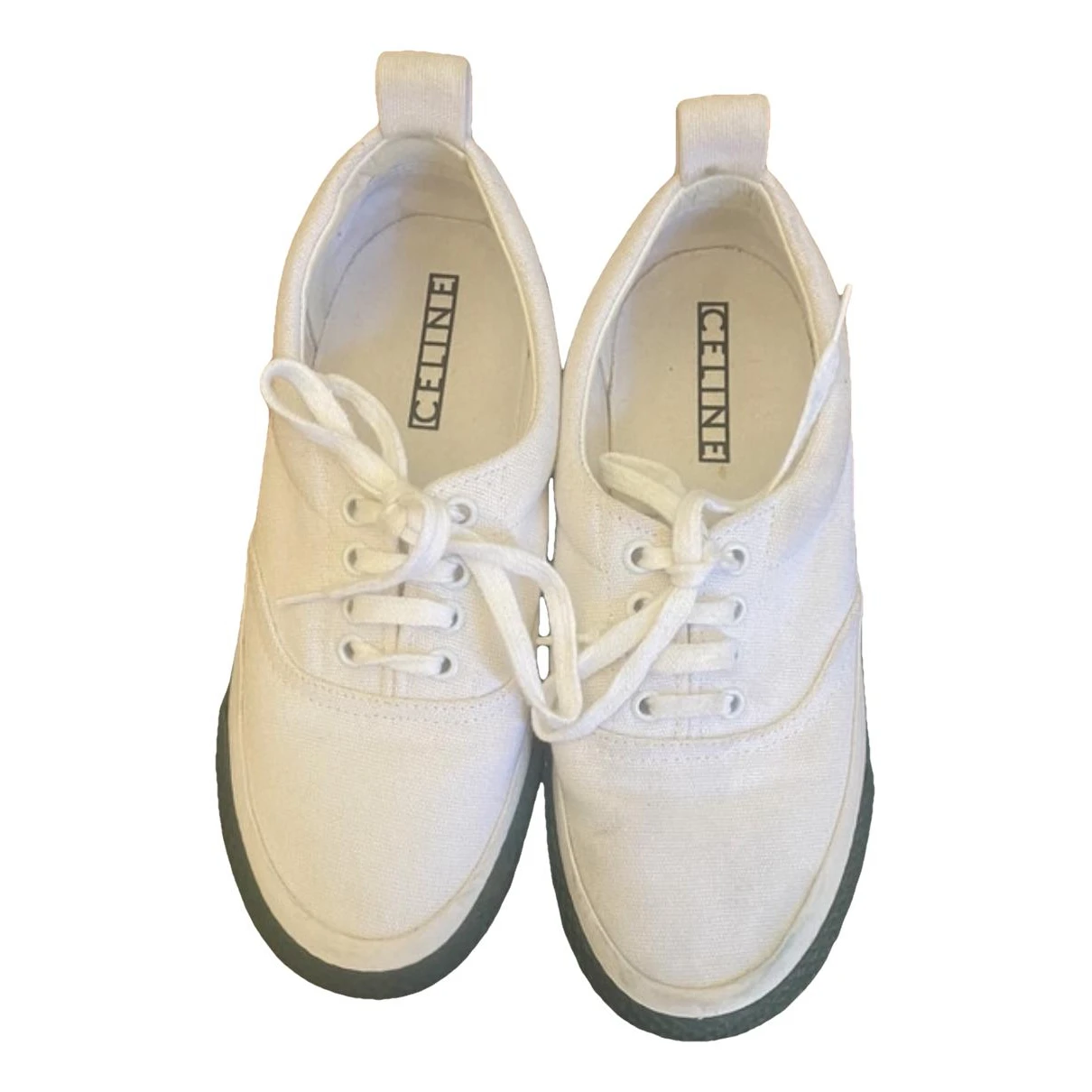 Pre-owned Celine Elliot Trainers In White