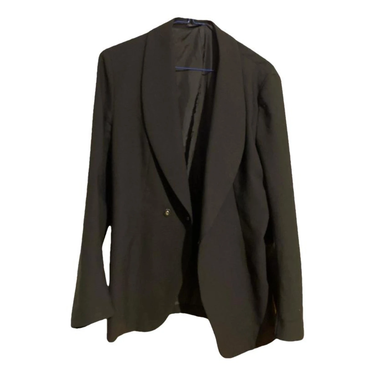 Pre-owned Yohji Yamamoto Wool Vest In Black