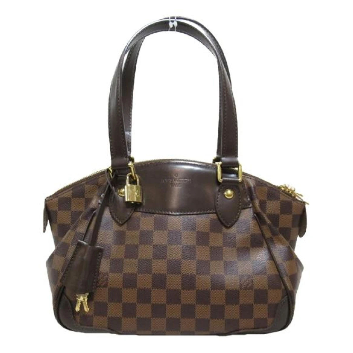 Pre-owned Louis Vuitton Verona Cloth Crossbody Bag In Brown