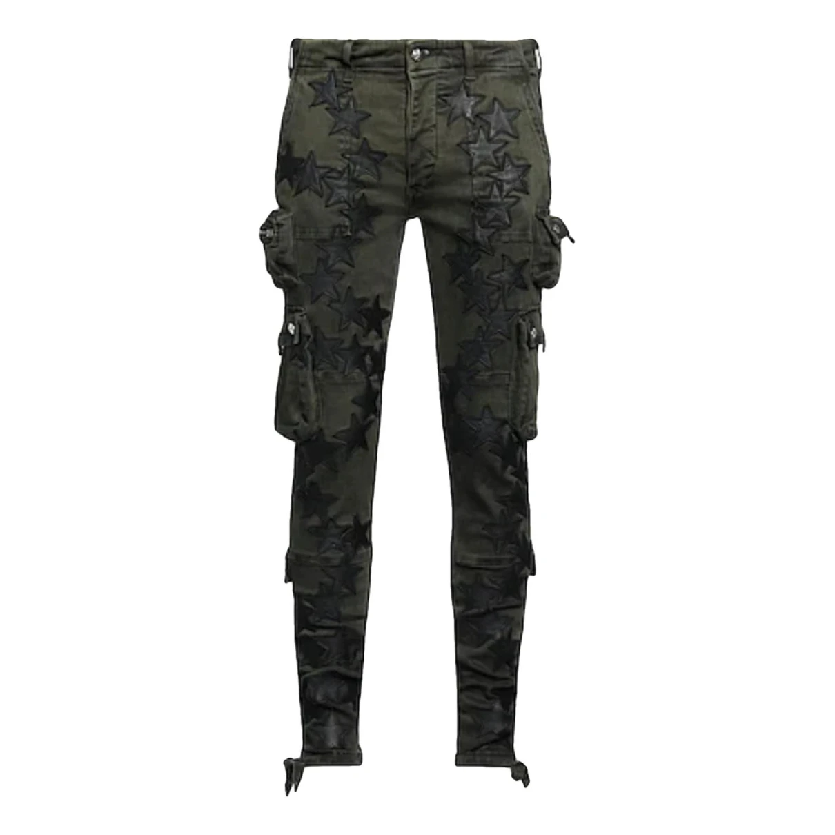 Pre-owned Amiri Jeans In Green