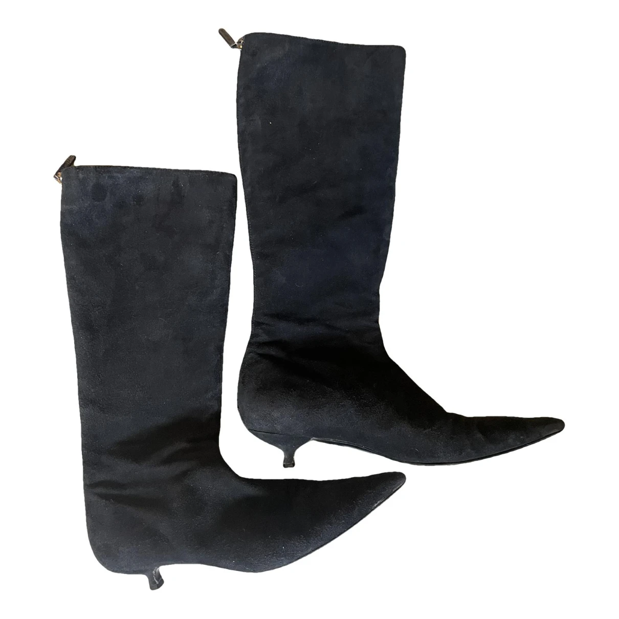 Pre-owned Helmut Lang Boots In Black