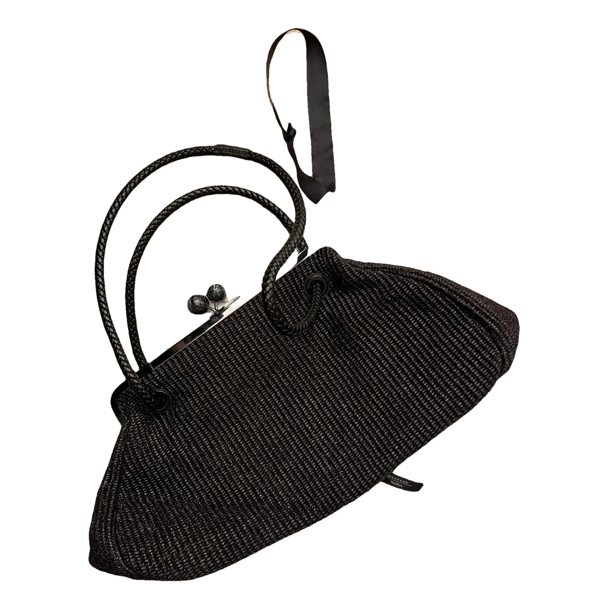 Pre-owned Max Mara Pasticcino Handbag In Black