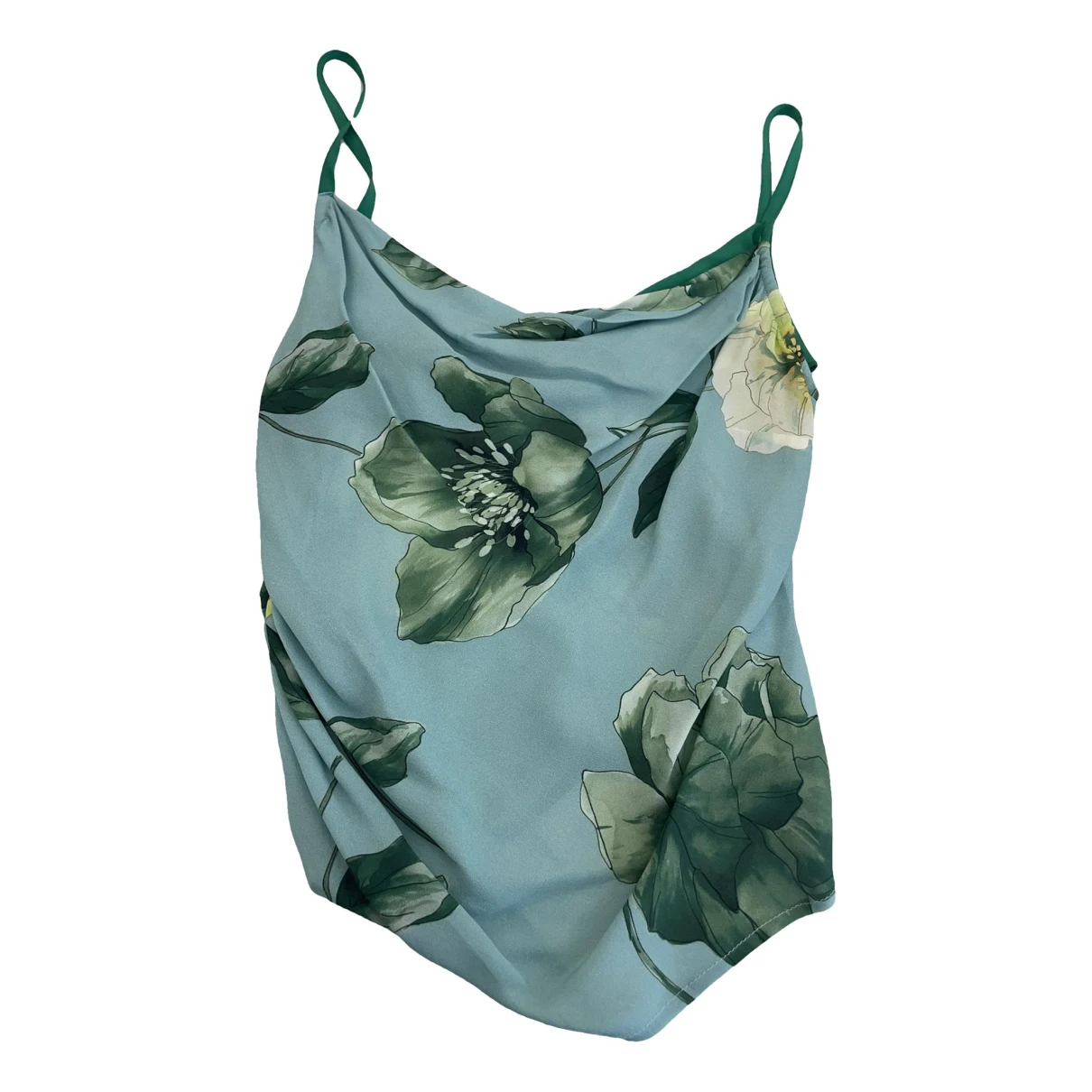 Pre-owned Pinko Camisole In Green