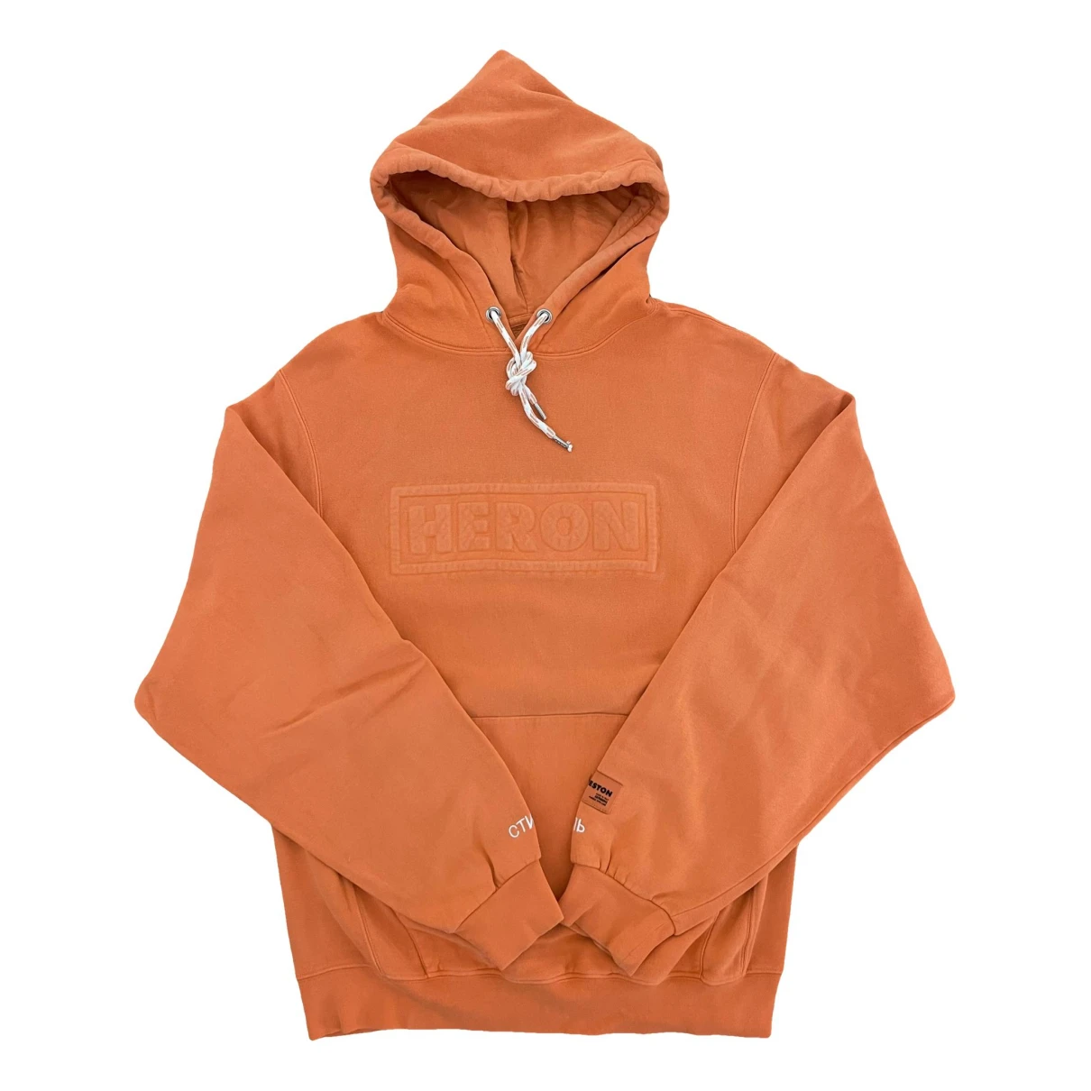 Pre-owned Heron Preston Sweatshirt In Orange