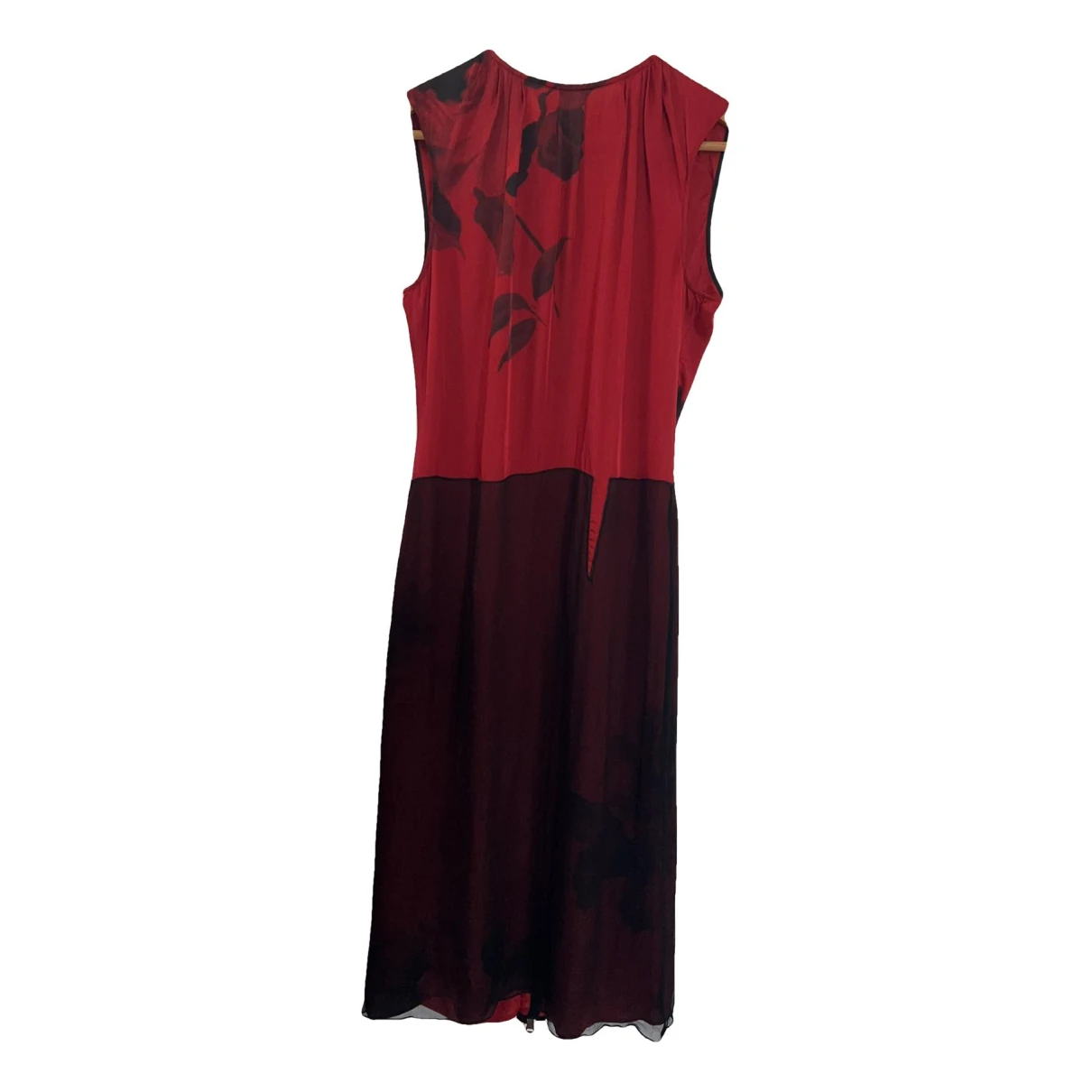 Pre-owned N°21 Silk Dress In Red