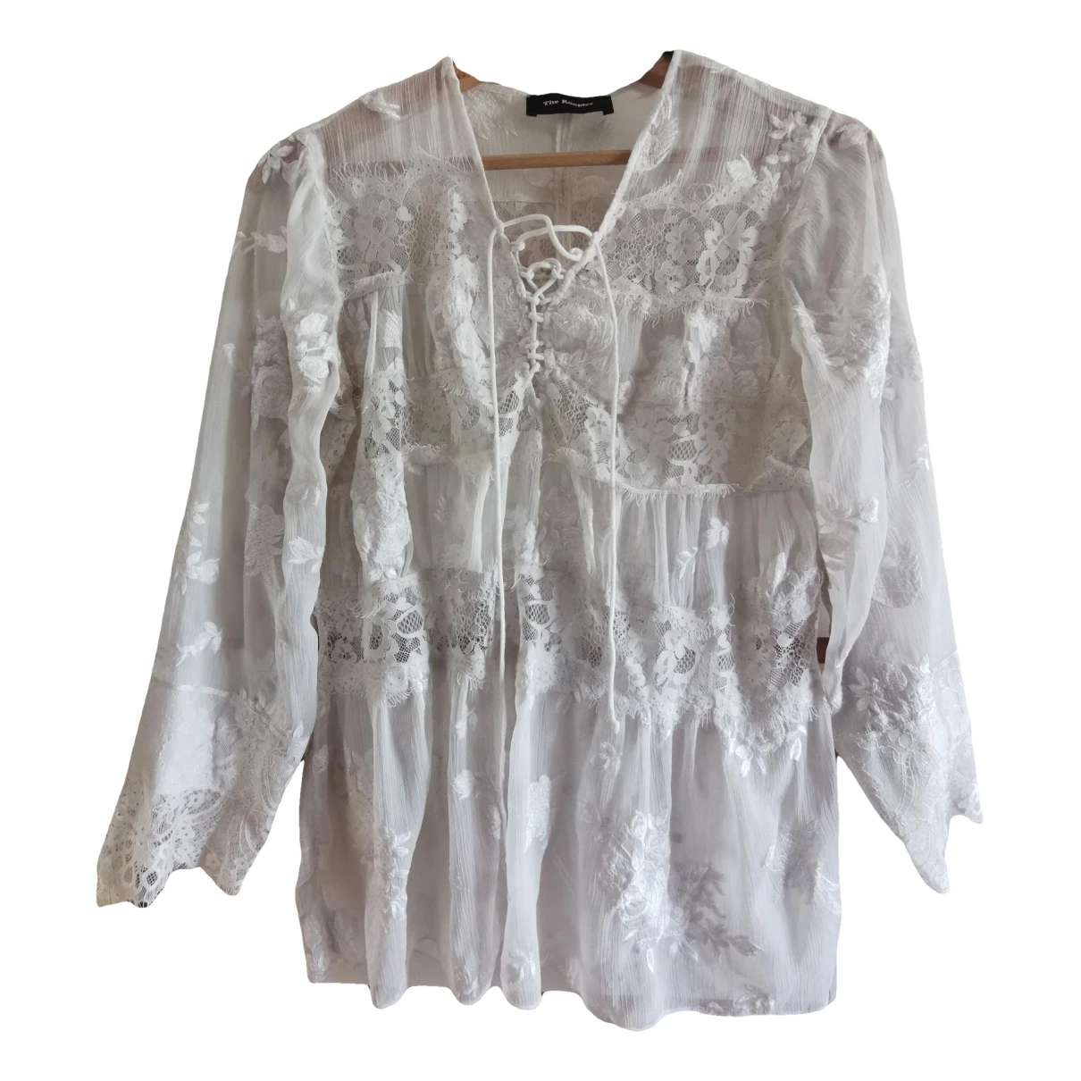 Pre-owned The Kooples Blouse In White