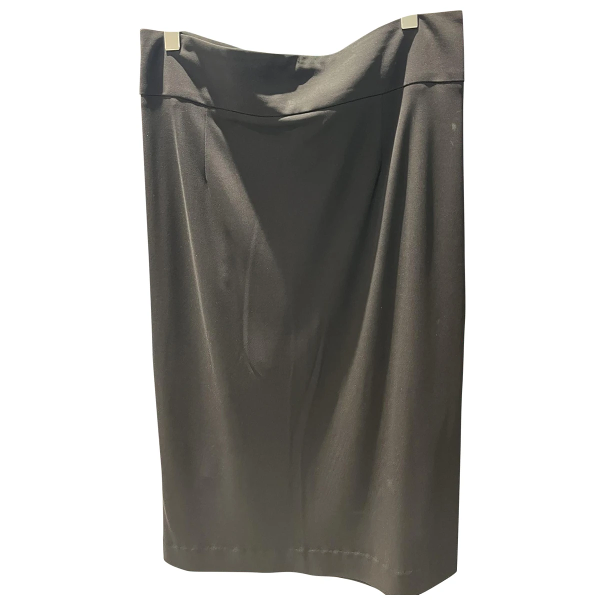 Pre-owned Leonard Mid-length Skirt In Black