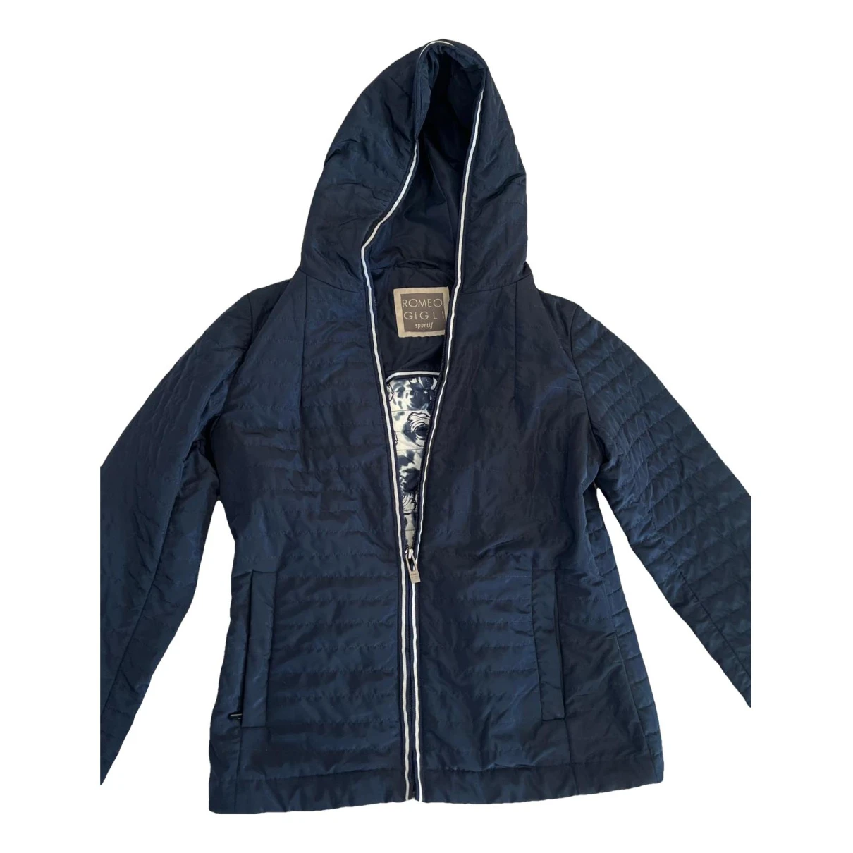 Pre-owned Romeo Gigli Jacket In Blue