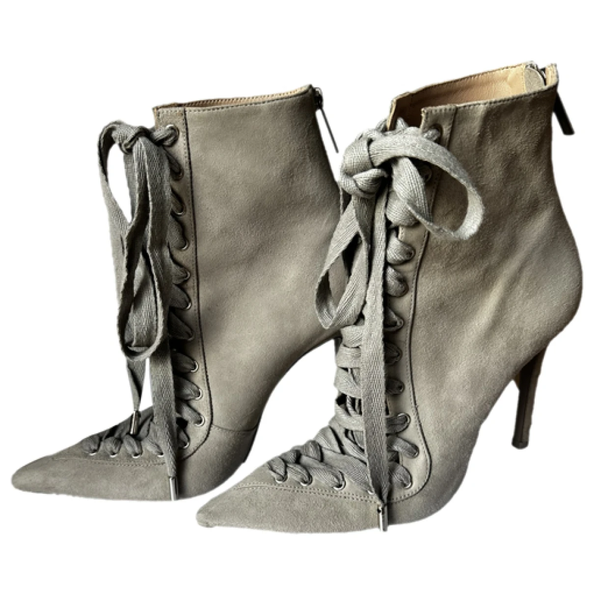 Pre-owned Zimmermann Lace Up Boots In Other