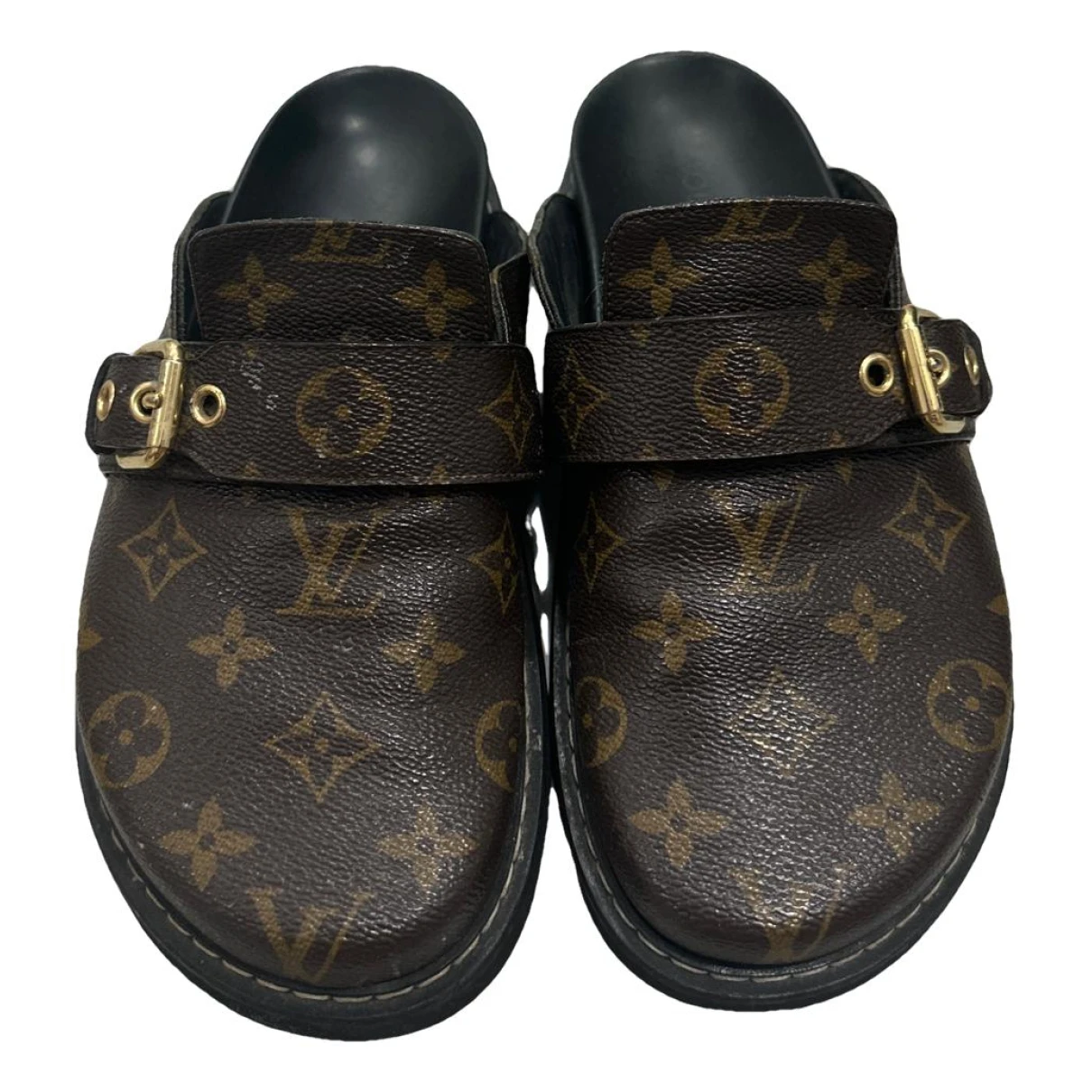 Pre-owned Louis Vuitton Leather Flats In Other