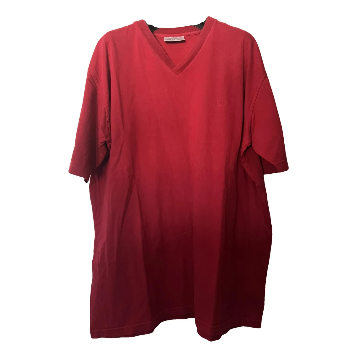 Pre-owned Valentino Vlogo T-shirt In Red
