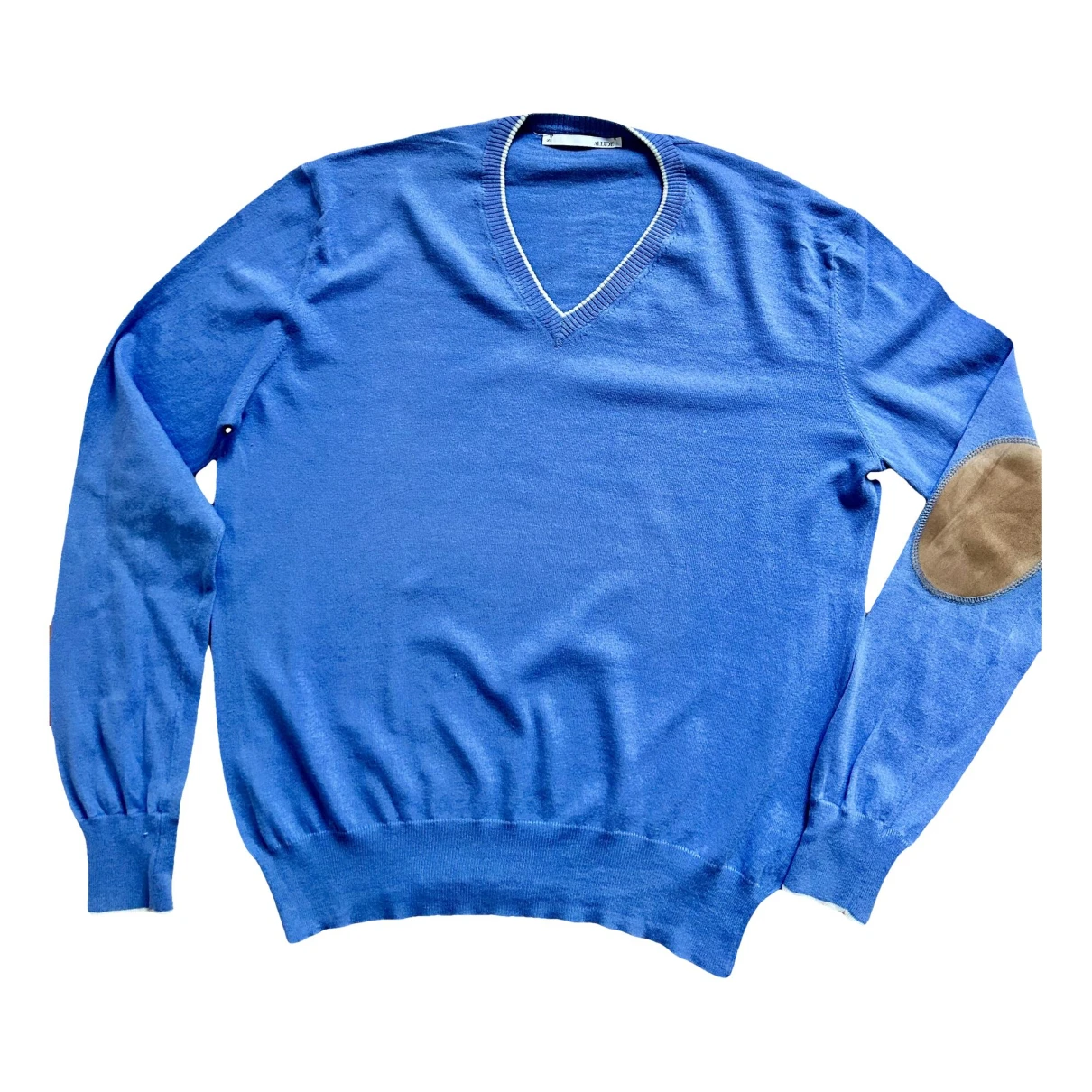 Pre-owned Allude Cashmere Pull In Blue