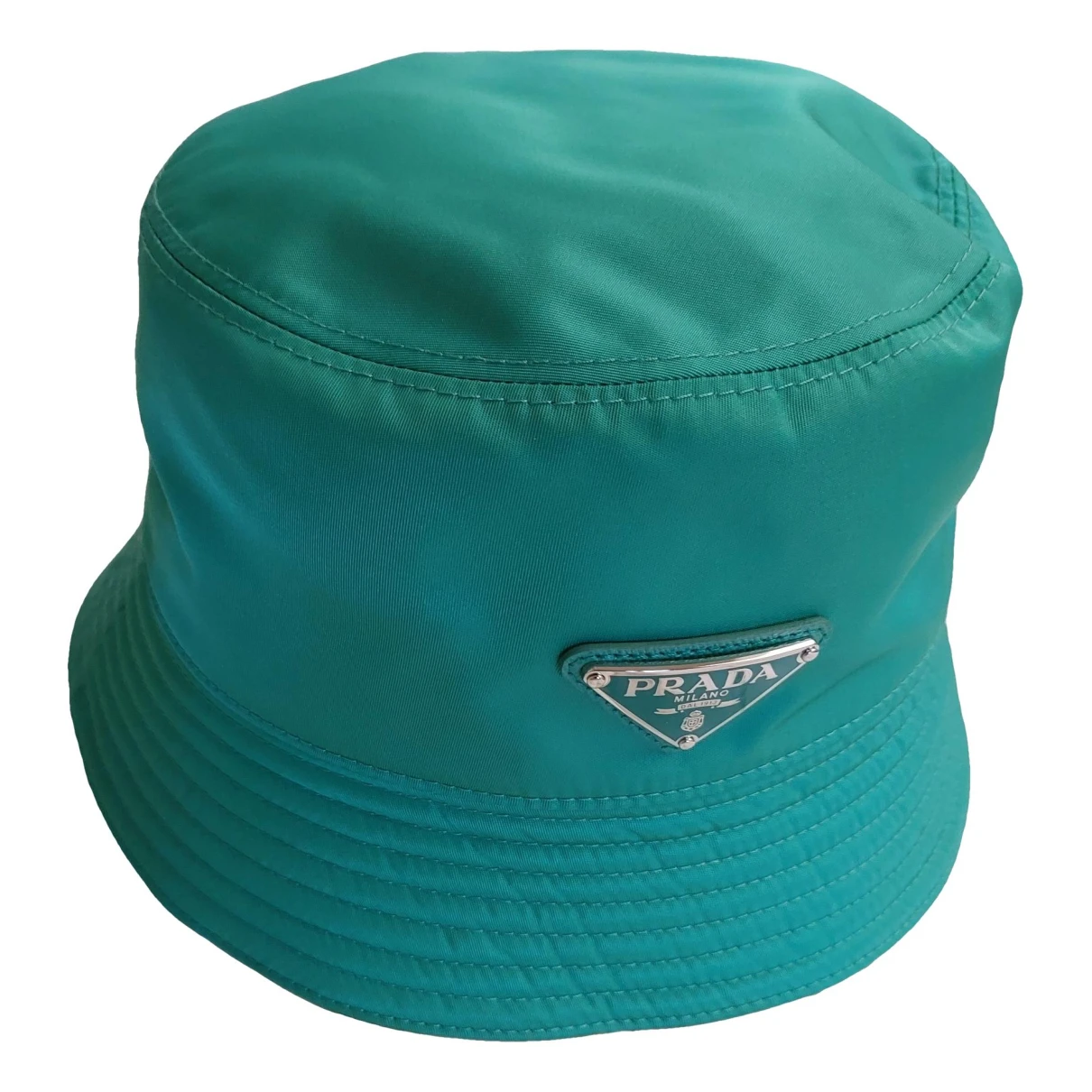 Pre-owned Prada Hat In Green
