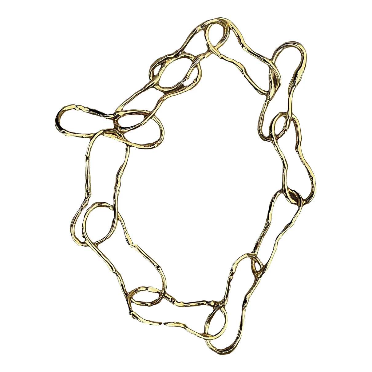 Pre-owned Alexis Bittar Necklace In Gold