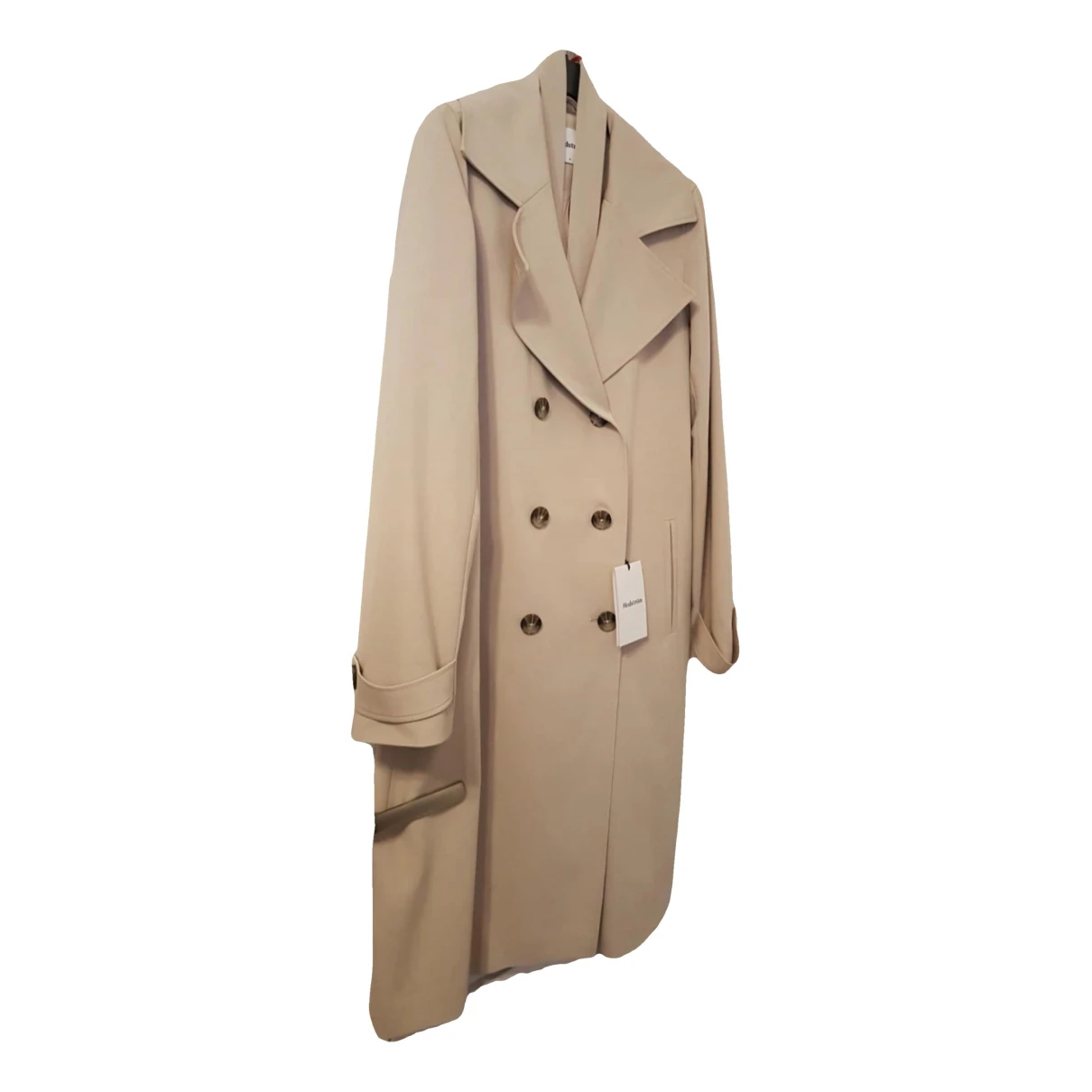 Pre-owned Modstrom Trench Coat In Beige