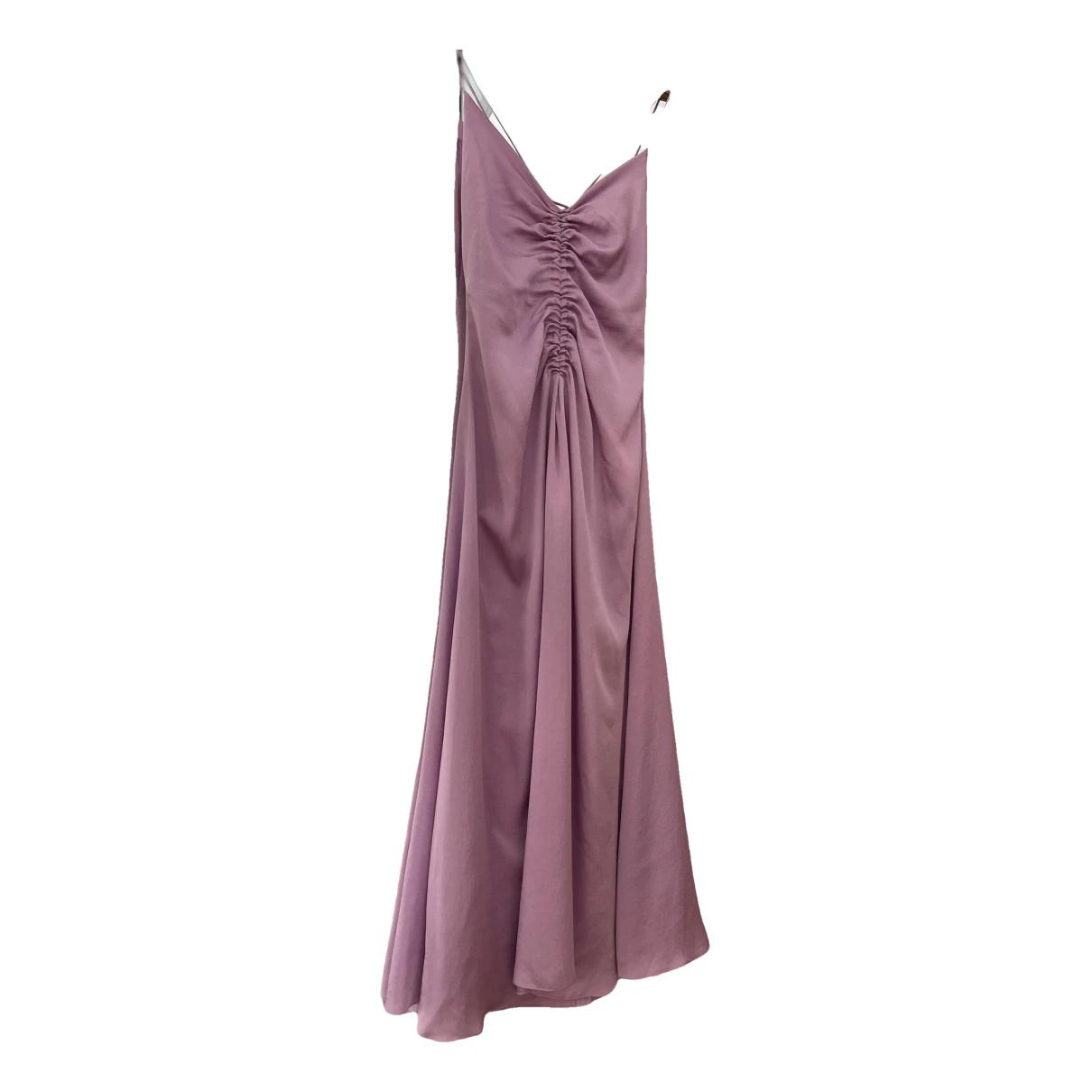 Pre-owned Sandro Maxi Dress In Pink
