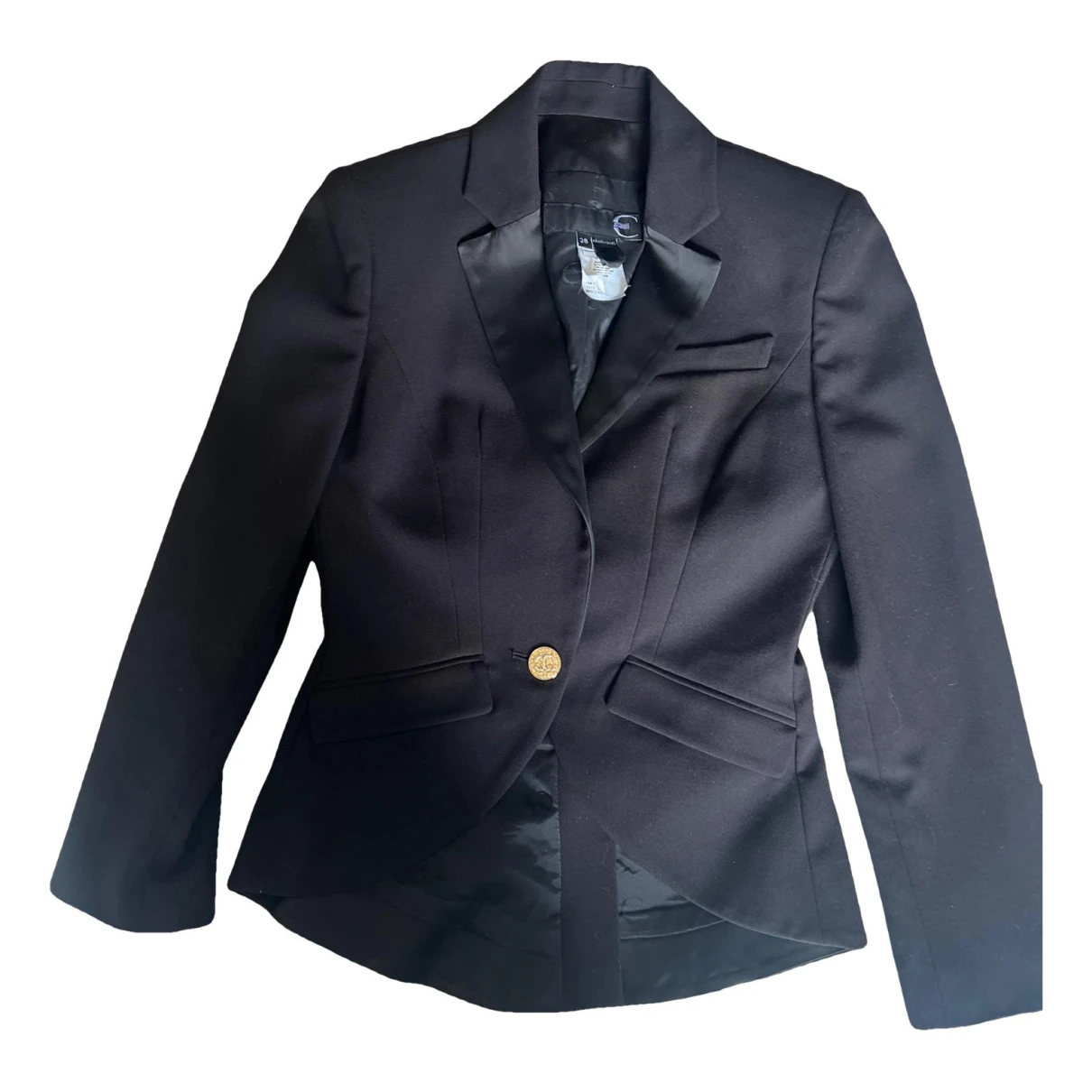 Pre-owned Just Cavalli Suit Jacket In Black