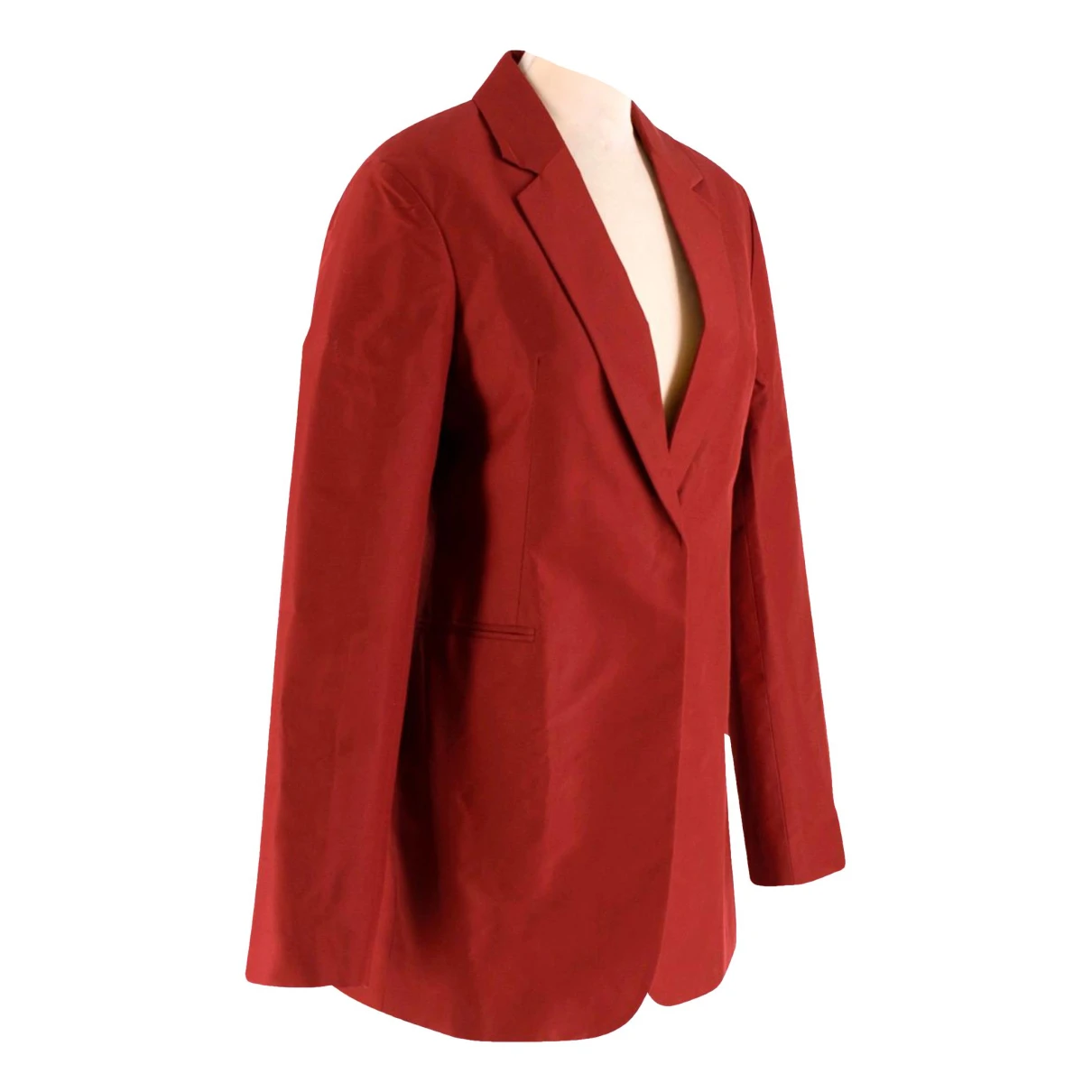 Pre-owned Victoria Beckham Jacket In Red
