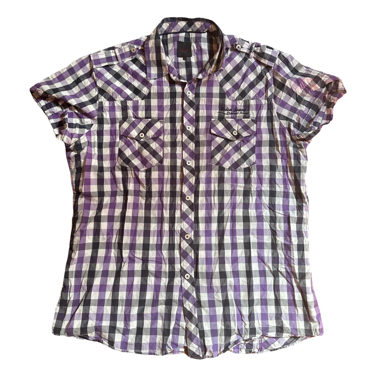 Pre-owned Salsa Shirt In Purple