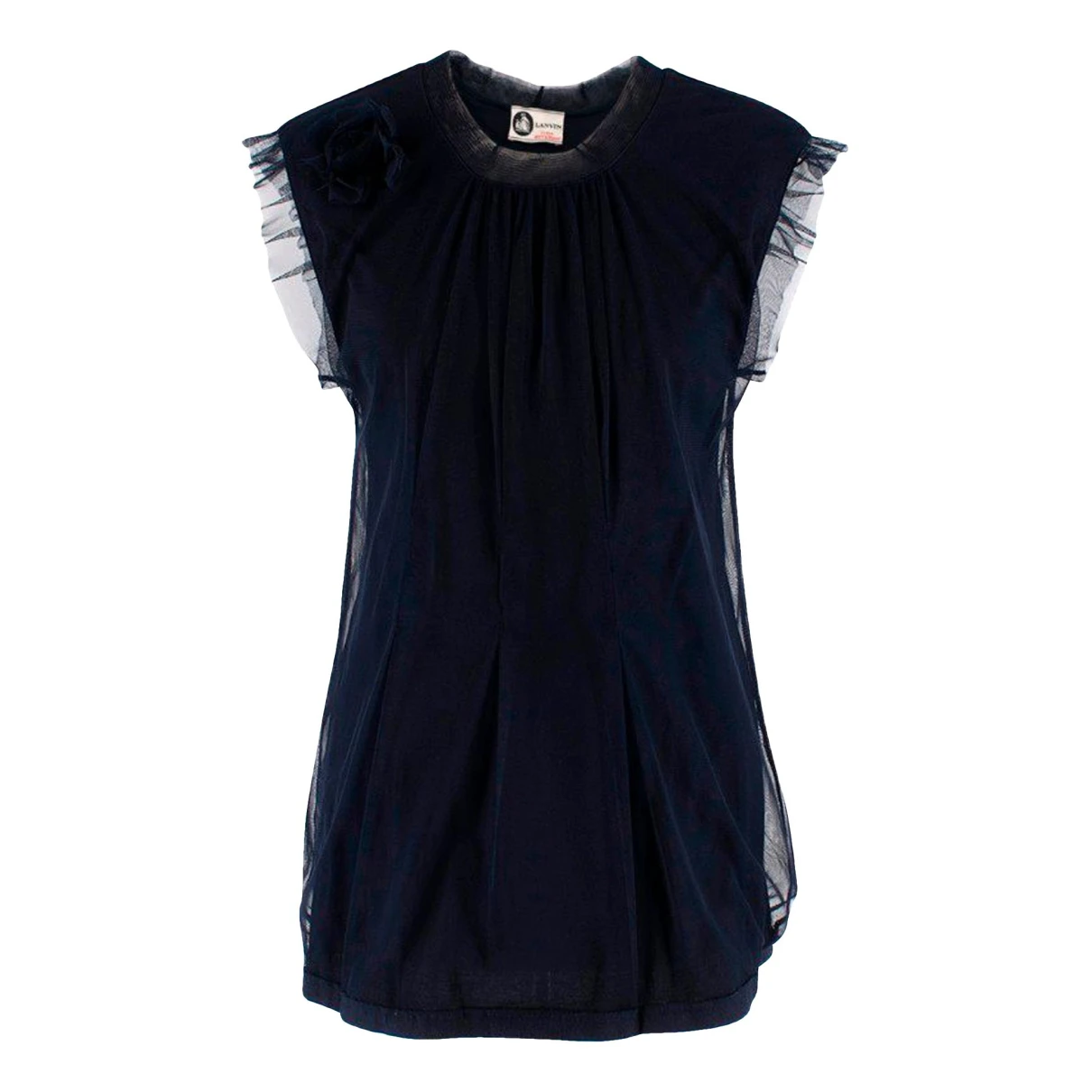 Pre-owned Lanvin Blouse In Blue