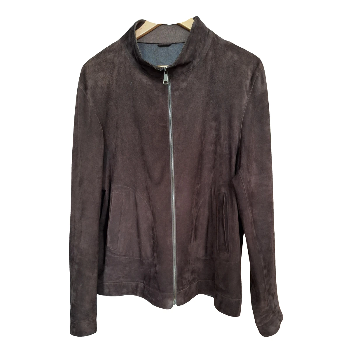 Pre-owned Moreschi Jacket In Brown