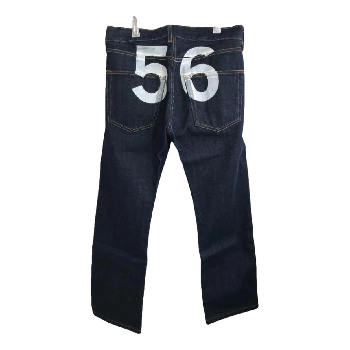 Pre-owned Junya Watanabe Straight Jeans In Blue