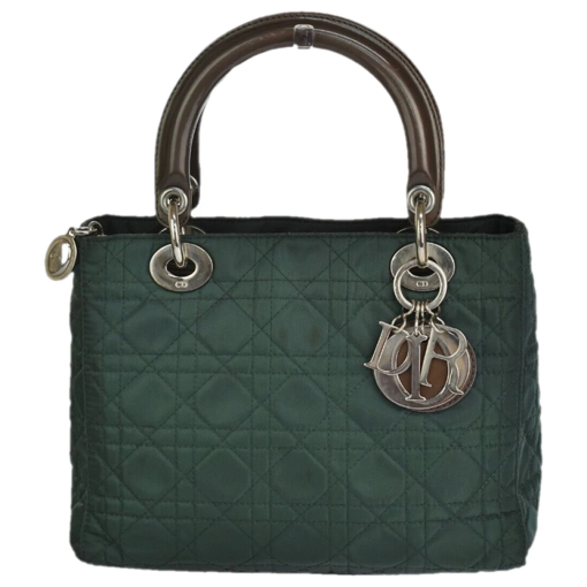 Pre-owned Dior Handbag In Green