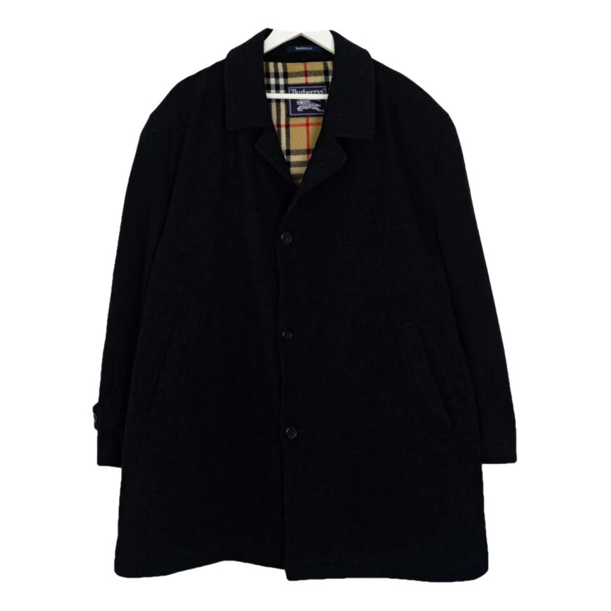 Pre-owned Burberry Dufflecoat In Blue