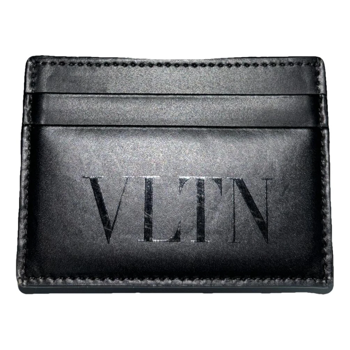 Pre-owned Valentino Garavani Leather Small Bag In Black
