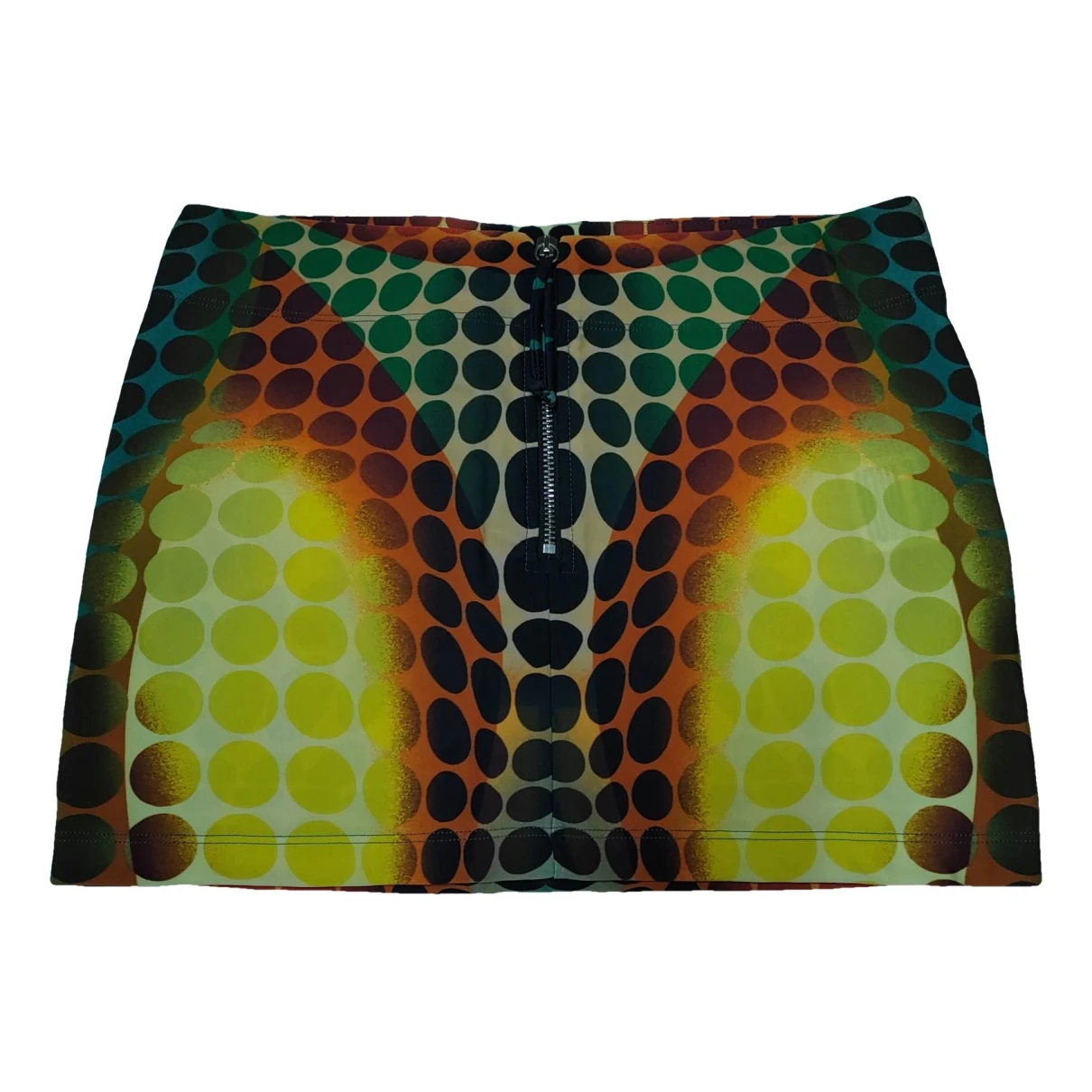 Pre-owned Jean Paul Gaultier Mini Skirt In Multicolour