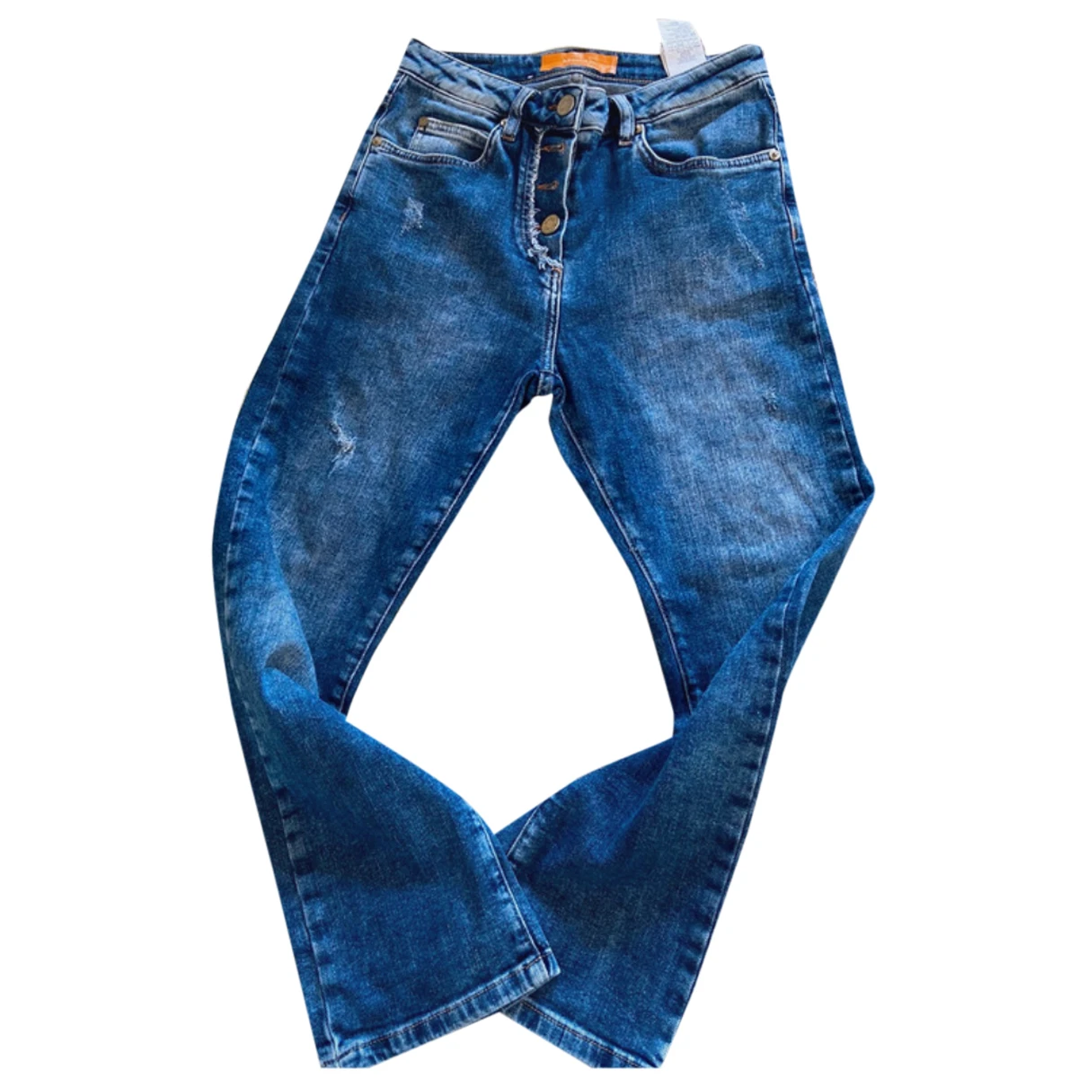 Pre-owned Max & Co Boyfriend Jeans In Blue