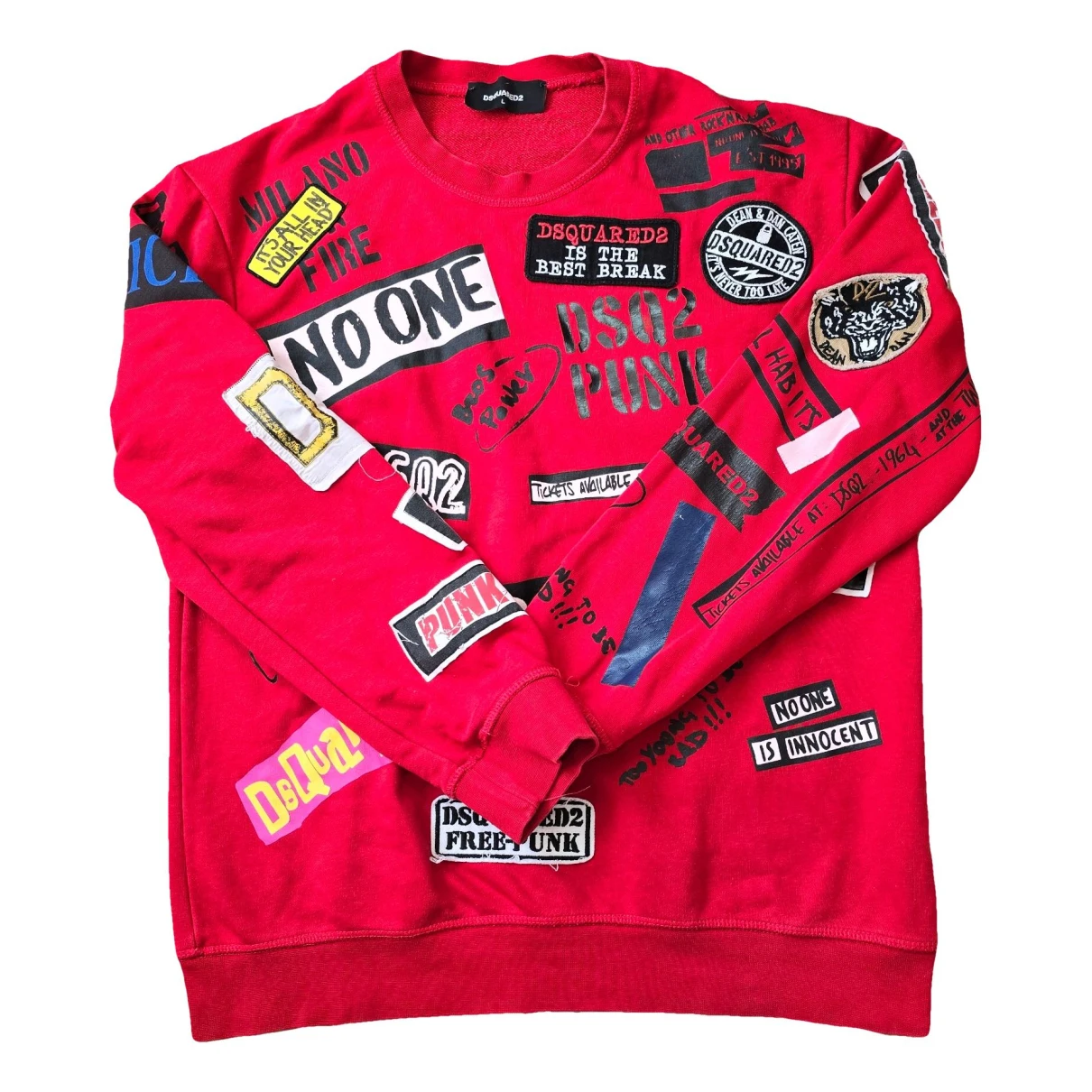 Pre-owned Dsquared2 Sweatshirt In Red